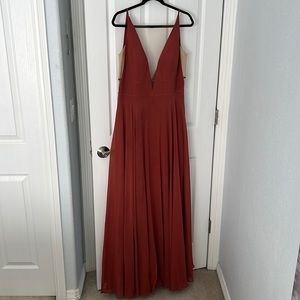 Jenny Yoo Bridesmaid Dress, Size 14 unaltered